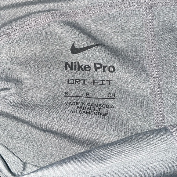 Grey and White Nike Pros (See Description) - Picture 2 of 3